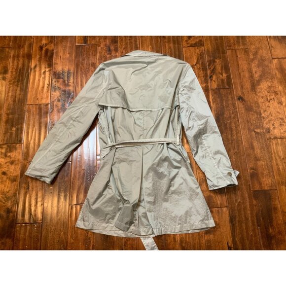 John Varvatos Men's Gray Nylon Griffin Trench Coat, Size 52, NWT! $1,295 - Picture 7 of 11
